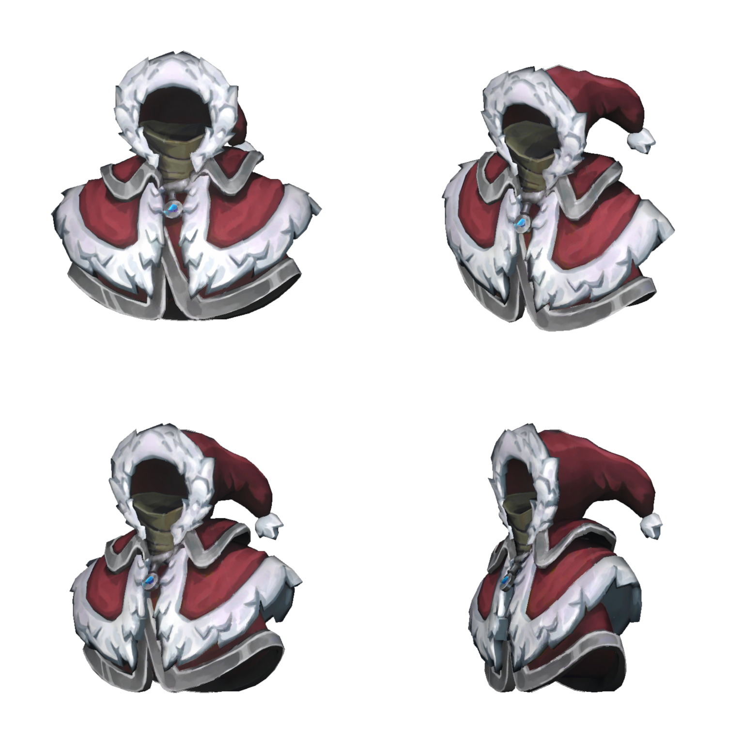 Raw baked impostor slice for Frost Queen's Mantle.